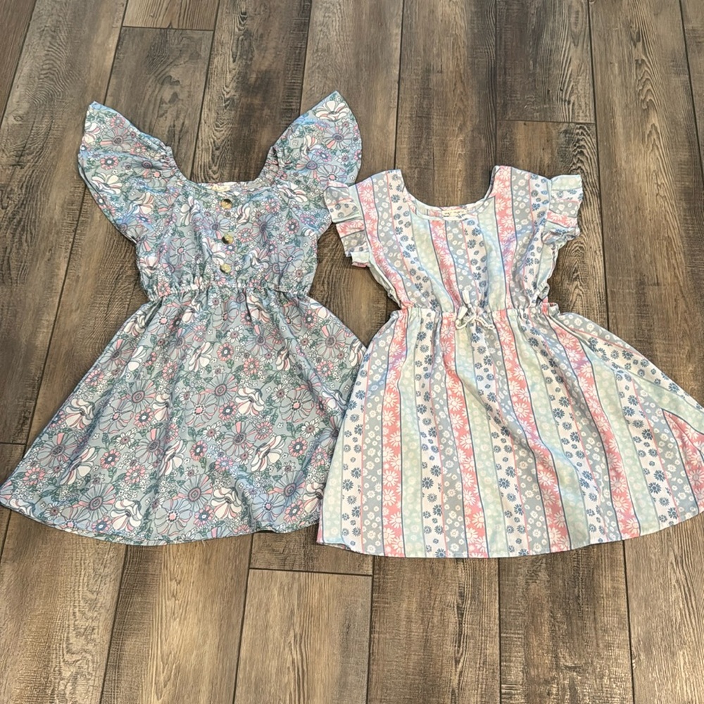 EUC summer dresses size 7/8